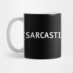 Sarcastic Laughter Funny Meme Costume Closed Captions and Subs Mug